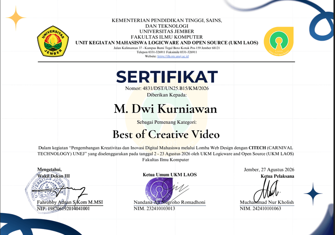 Best of Creative Video – CITECH 2026